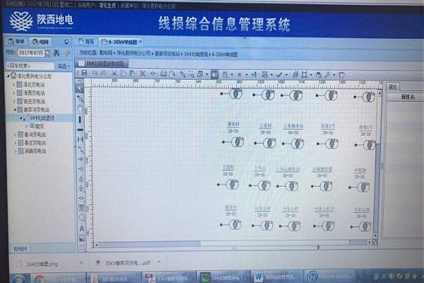                  近日，淳化分公司生技部加快了10kV各饋路理論線損的錄入步伐。理論線損是在輸送和分配電能過程中無法避免的損失,是由當(dāng)時電力網(wǎng)的負荷情況和供電設(shè)備的參數(shù)決定的,這部分損失可以通過理論計算得出