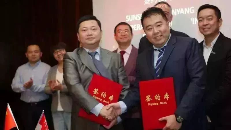 原标题：『跨越国界 强强联手』 林洋集团与SUNSEAP集团签订战略合作协议            12月8日，在新加坡政府相关部门的见证下，新加坡林洋能源科技有限公司与新加坡SUNSEAP集团在狮城新加坡达成合作共识，签订了涉及六大领域5年超过5亿美金的战略合作协议。  11月8日，备受瞩目的《全球新能源光伏技术创新论坛》成功召开，林洋集团总裁、林洋能源董事长陆永华表示：“林洋集团要依托于先进的智能配用电产品及分布式光伏电站成功经验，围绕一带一路坚持走出去策略，侧重在亚、非、拉等区域国家开展好各类绿色能