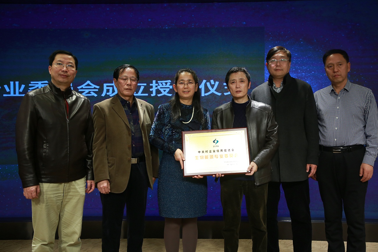 　　中国能源网丨为促进生物能源产业及其上下游行业的规范、可持续发展，中关村企业信用促进会联合国内生物能源企业，共同发起成立了生物能源专业委员会（以下简称“专委会”），并于12月26召开了专委会成立大会。&nbsp;　　据介绍，该专委会的成立旨在为生物能源产业的发展搭建信用服务平台、政企沟通平台、技术推广平台、资源整合等，以更好地整合中关村资源，促进生物能源行业的持续健康发展