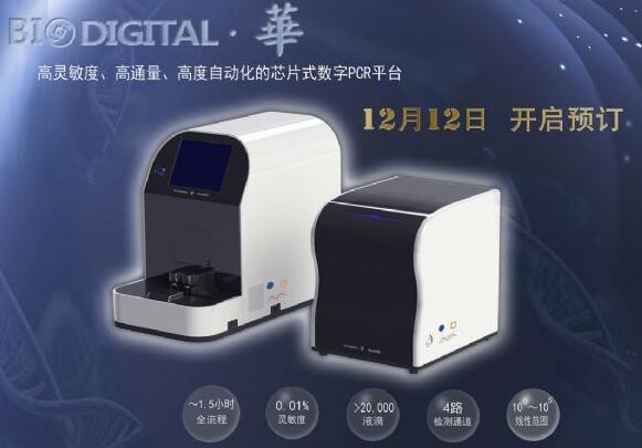             	求于致精，臻于至善。由上海小海龟科技有限公司研发的新一代芯片式数字PCR C BioDigitalBA正式登场，这是一款最新前沿且具有革命性的高端医疗产品，颠覆以往的传统模式，实现更精准的基因检测