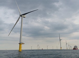             	近日，德国波罗的Arkona海上风电场的建设进展迅速。基础之后，60个连接件现在也早已经安装