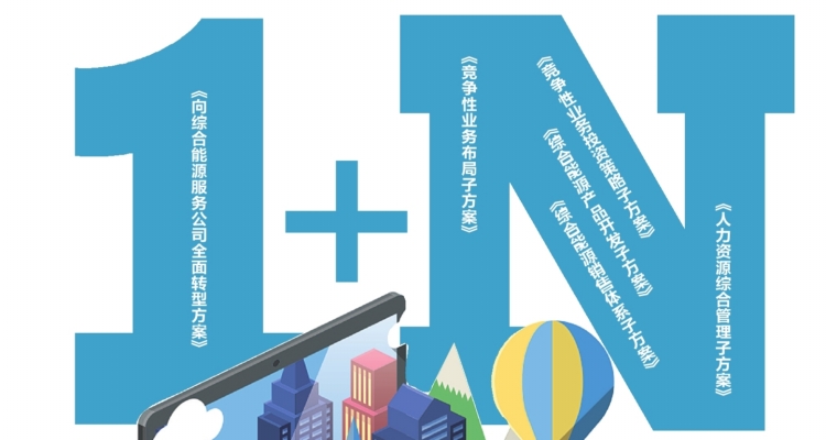 　　近期，深圳供电局在《向综合能源服务公司全面转型方案》的基础上，陆续印发竞争性业务布局、竞争性业务投资策略、综合能源产品开发、综合能源销售体系和人力资源综合管理5个子方案，全面构建了1+N方案体系，标志着该局向综合能源服务公司全面转型工作进入新阶段。　　2018年是深圳供电局创建世界一流冲刺年、全面转型攻坚年，1+N方案体系为下阶段全员、全方位、全领域开展转型工作指明了方向和目标，明确了可操作的步骤、任务和各岗位职责