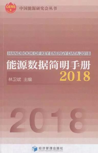 原标题：【书讯】2018能源数据简明手册             2018能源数据简明手册 作者 :林卫斌 著 出版日期： 2018年4月 今日书里的“阅读路线图”下面请看—— 一、能源消费 (一)综合能源消费 表1—1 能源消费总量 表1—2 能源消费总量国际比较(BP)  表1—3 能源消费总量国际比较(1EA)  表1-4 分地区能源消费量 表1—5 一次能源消费结构 表1—6 一次能源消费结构国际比较(BP)  表1—7 一次能源消费结构国际比较(IEA)  表1-8 分行业能源消费量 表1—9 