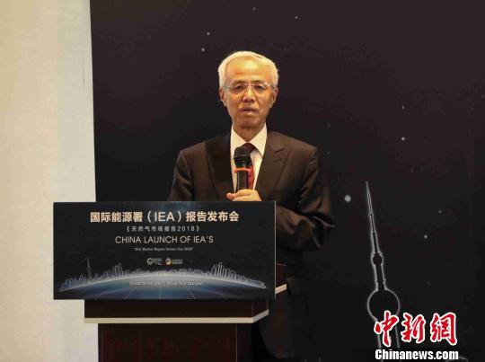 原标题：国际能源署报告称2019年中国将成为世界最大天然气进口国                           国际能源署（IEA）在上海发布《2018世界天然气市场报告》，国家能源局原副局长张玉清到会发言。　供图 中新网上海7月19日电 (记者 李佳佳)国际能源署(IEA)19日在上海发布《2018世界天然气市场报告》