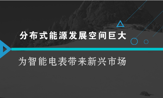 　　【中国仪表网 仪表产业】近年来国家不断发布政策以促进光伏产业发展，大家纷纷投身光伏行业以期分享政策红利。2017年我国新增分布式光伏装机19.5GW，同比增长3.7倍；2018年1-4月份，分布式光伏新增装机9GW，占新增装机的80%，分布式光伏市场发展前景巨大！光伏作为一种将光能转化为电能的技术，也需要安装电能计量仪表