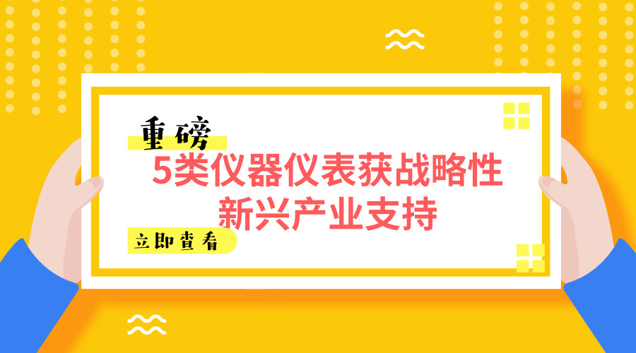 　　【中国仪表网 仪表文件】战略性新兴产业是以重大技术突破和重大发展需求为基础，对经济社会全局和长远发展具有重大引领带动作用。为贯彻落实《&ldquo;十三五&rdquo;国家战略性新兴产业发展规划》(以下简称《规划》)，近日，国家发展改革委会同科技部、工业和信息化部、财政部等有关部门根据战略性新兴产业发展新变化，通过咨询战略性新兴产业专家委员会、网上征求全社会意见等方式，对《战略性新兴产业重点产品和服务指导目录》(以下简称《目录》) 2013 版作了修订完善，形成了《目录》2016版