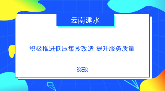 　　【中国仪表网 仪表产业】近年来，随着社会经济的快发展，居民生活水平也不断提高，电力用户随之增多，再加上供区面积大，低压居民用户呈现出用户多、分布广、抄表难的趋势，特别是农村地区尤为突出。&nbsp;&nbsp;　　为提高抄表准确率和供电服务水平，云南建水供电局全面开展了低压集抄改造工作