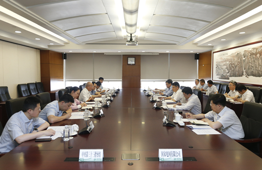 6月13日，“不忘初心、牢记使命”主题教育中央第三十三指导组在组长牛锡明、副组长李军的带领下，到国家电网有限公司就“不忘初心、牢记使命”主题教育开展情况进行调研，并召开调研座谈会。公司党组书记、董事长寇伟陪同调研，并汇报公司有关工作情况。公司党组成员、中央纪委国家监委驻公司纪检监察组组长黄德安，公司党组成员、总会计师罗乾宜，公司党组成员、副总经理韩君、刘泽洪参加调研座谈会。