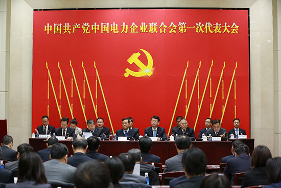 中国共产党中国电力企业联合会第一次代表大会在北京隆重召开。会议选举产生了中国共产党中国电力企业联合会第一届委员会、纪律检查委员会，听取、审议并通过了中电联临时党委工作报告，书面审议并通过了党费收缴使用管理情况报告，研究部署了下一阶段的工作重点。